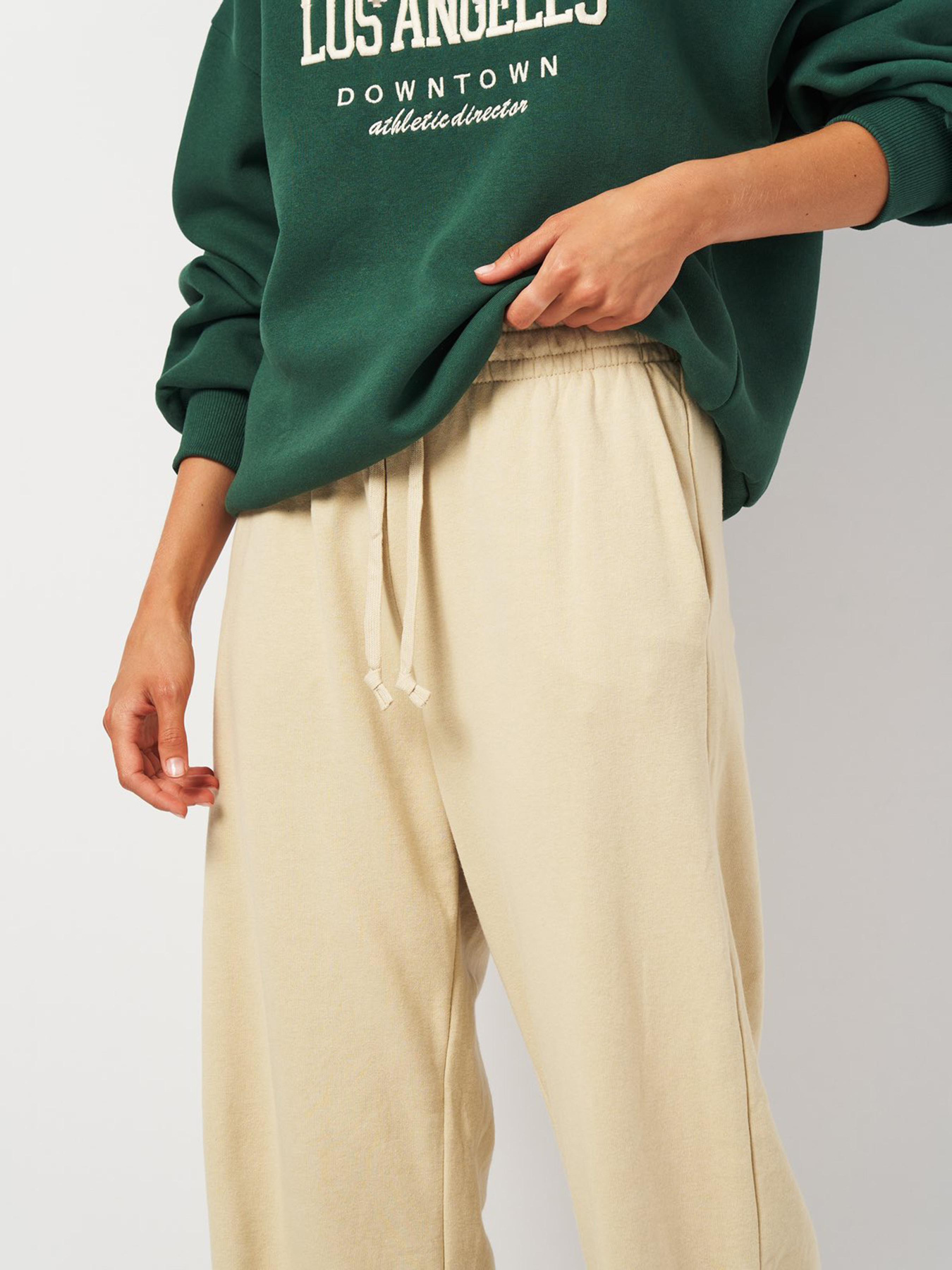 Штани спортивні H&M модель 2001022ral_Бежевый Фото