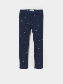 Скинни джинсы H&M модель 8527801kwer_Темно-синий Фото