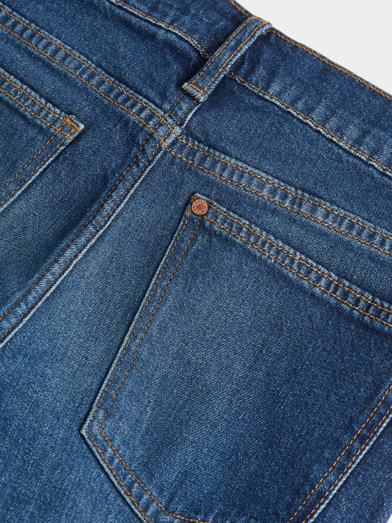 Зауженные джинсы H&M модель 1139911kwer_Темно-синий Фото