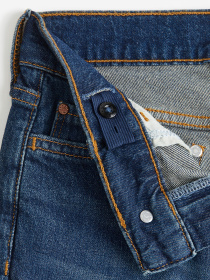 Зауженные джинсы H&M модель 1139911kwer_Темно-синий Фото