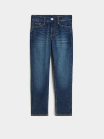 Зауженные джинсы H&M модель 1139911kwer_Темно-синий Фото