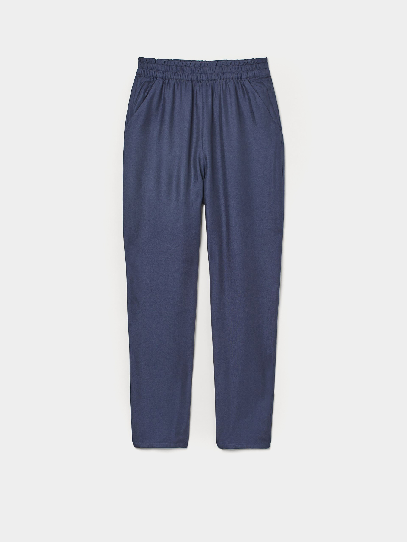 Повседневные штаны H&M модель 8882292wer_Синий Фото