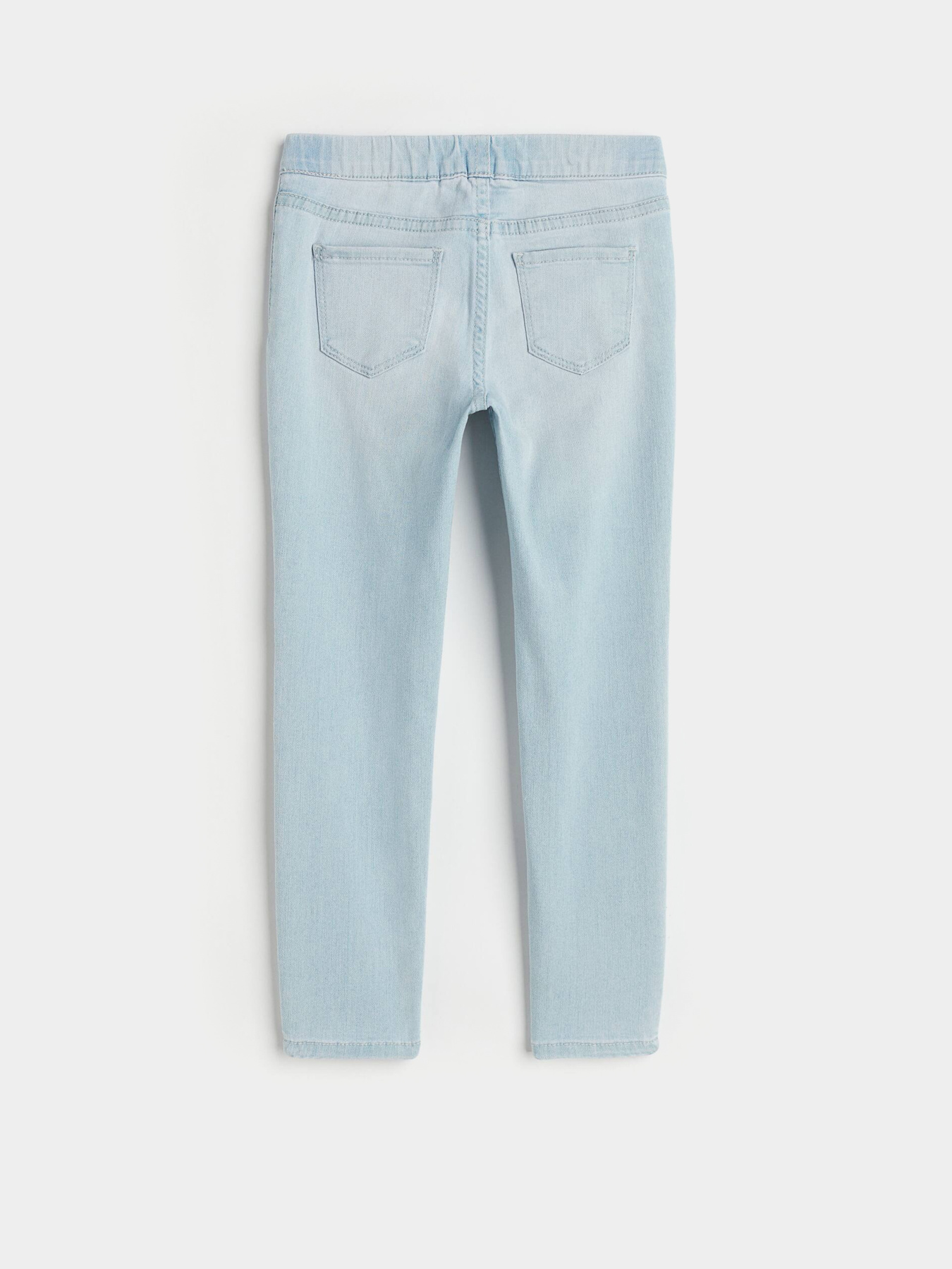 Скинни джинсы H&M модель 7315125kwer_Светло-голубой Фото