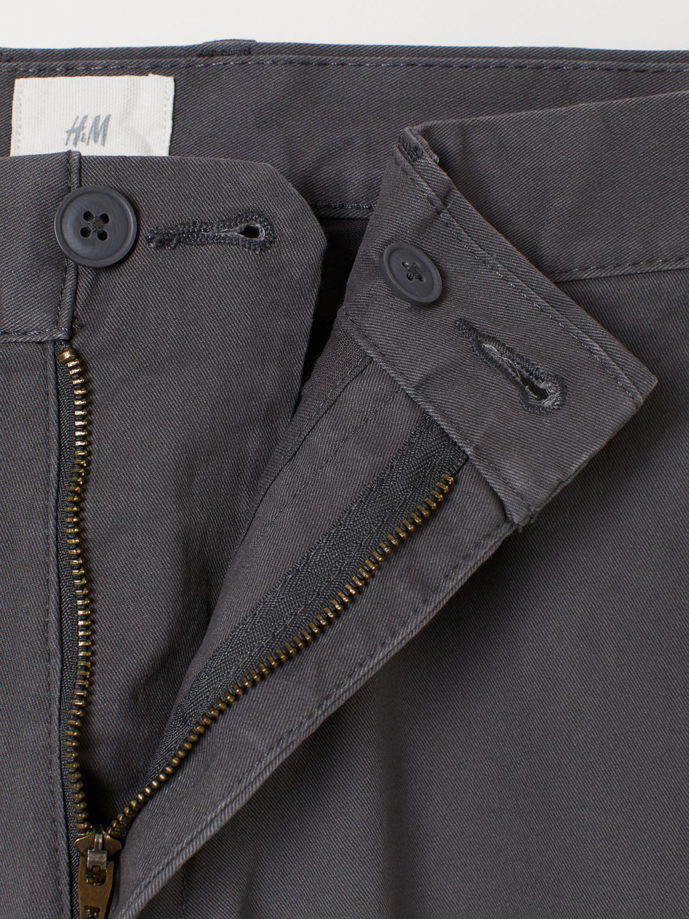 Повседневные штаны H&M модель 8154562wer_Серый Фото