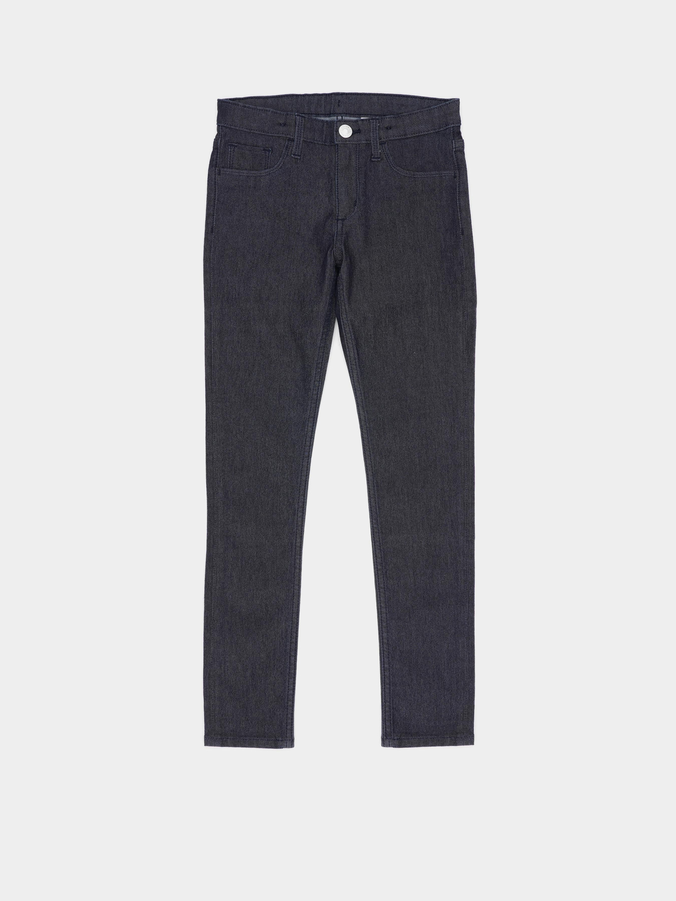 Скинни джинсы H&M модель 4730515ral_Темно-синий Фото