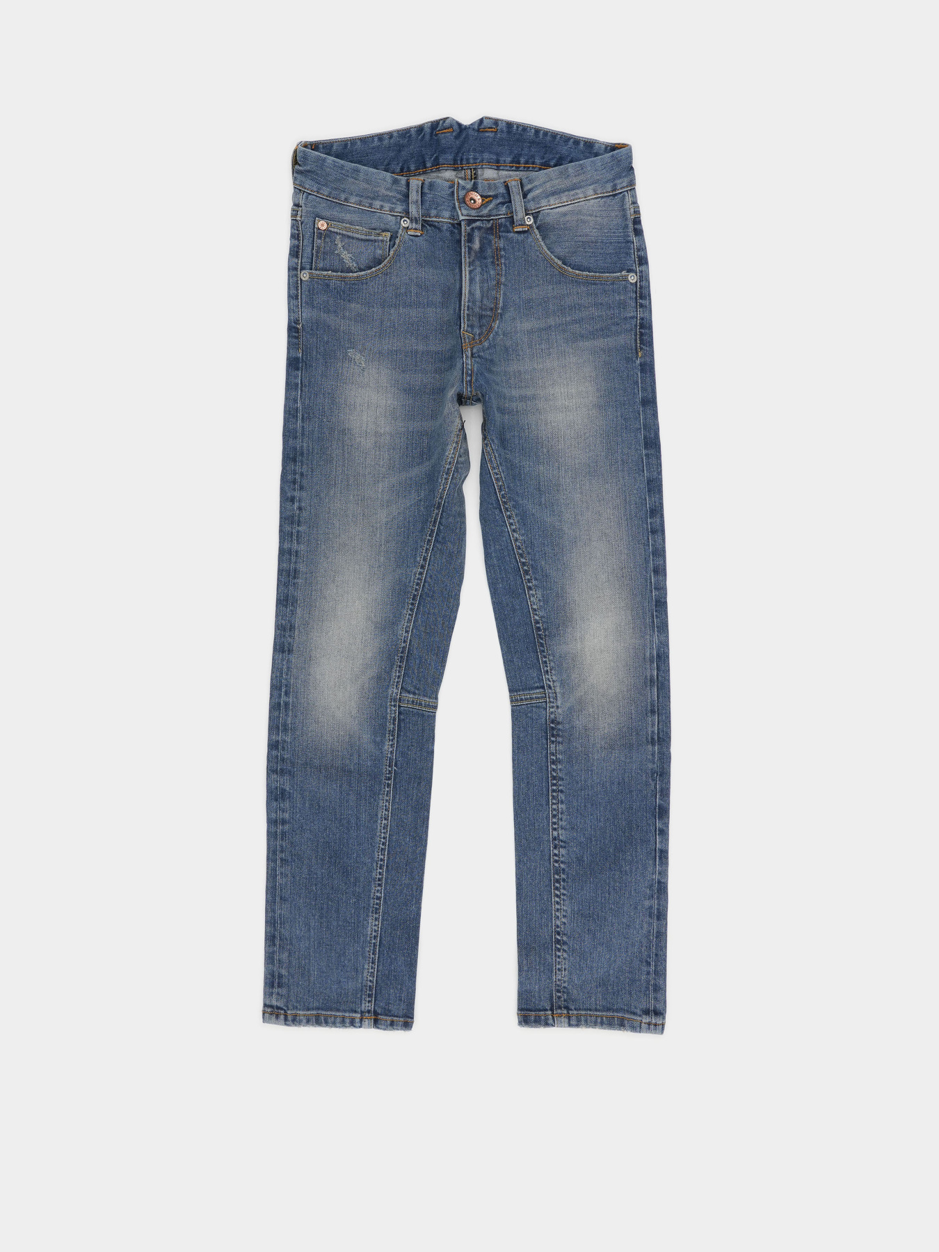 Зауженные джинсы H&M модель 1745289ral_Синий Фото