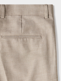Классические штаны H&M модель 7140322wer_Темно-бежевый Классические штаны H&M модель 7140322wer_Темно-бежевый Фото