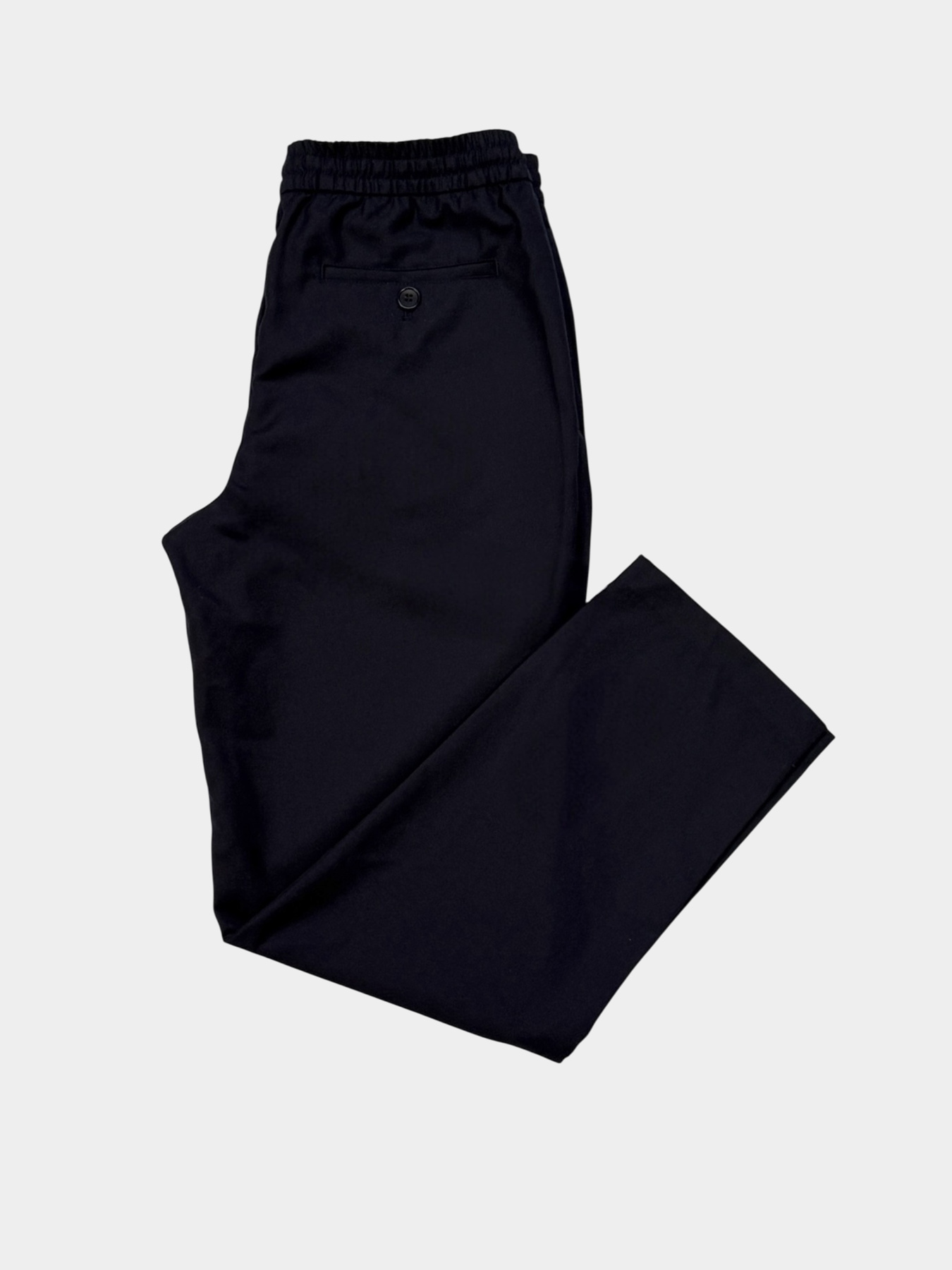 Брюки повседневные H&M модель 8905972wer_Темно-синий Фото