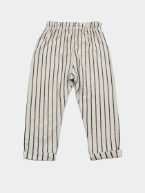 Брюки повседневные H&M модель 1177849kwer_Бежево-черный Фото