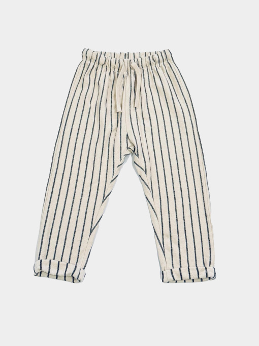 Брюки повседневные H&M модель 1177849kwer_Бежево-черный Фото