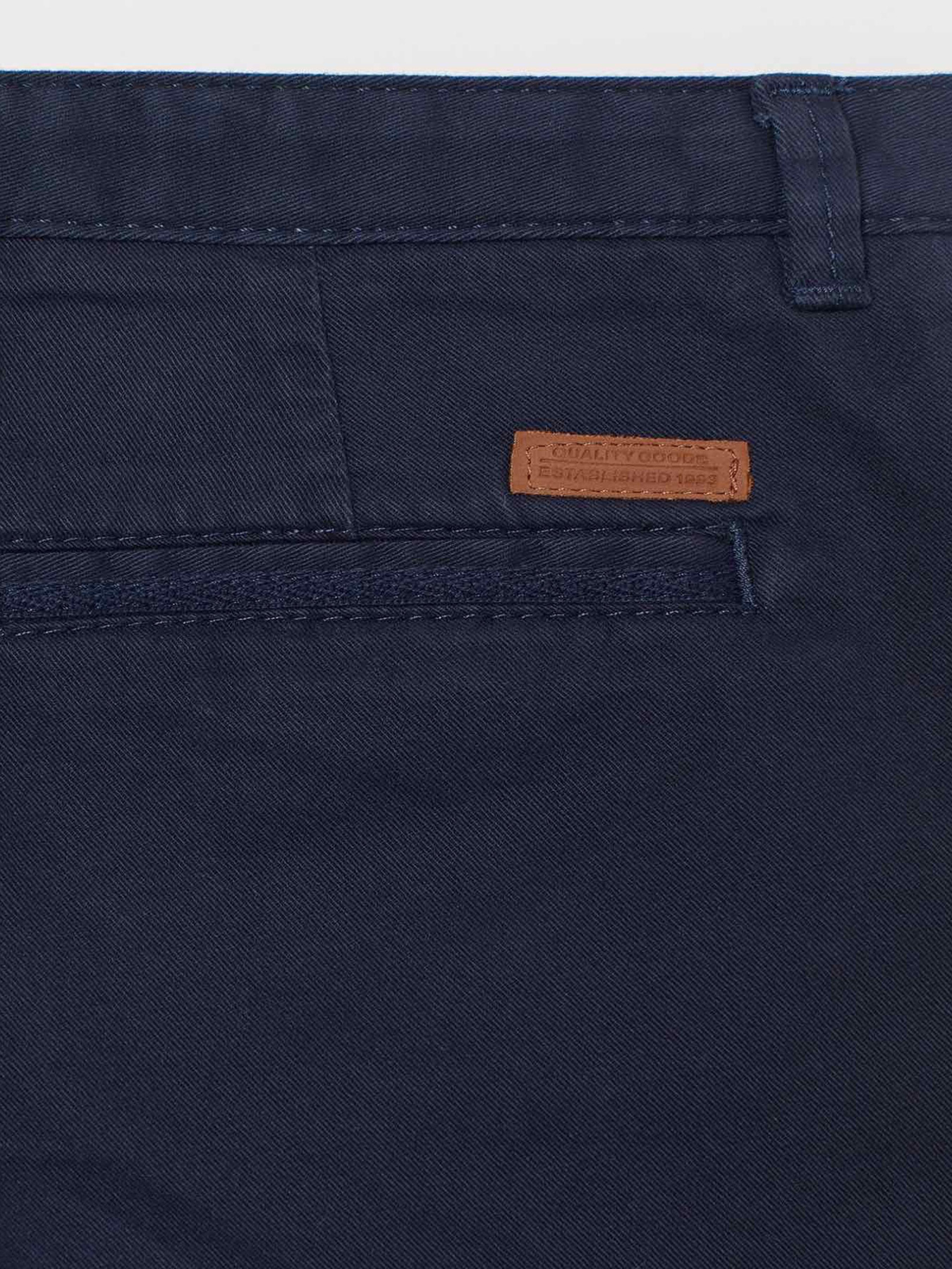 Чиносы H&M модель 8014291kwer_Темно-синий Фото