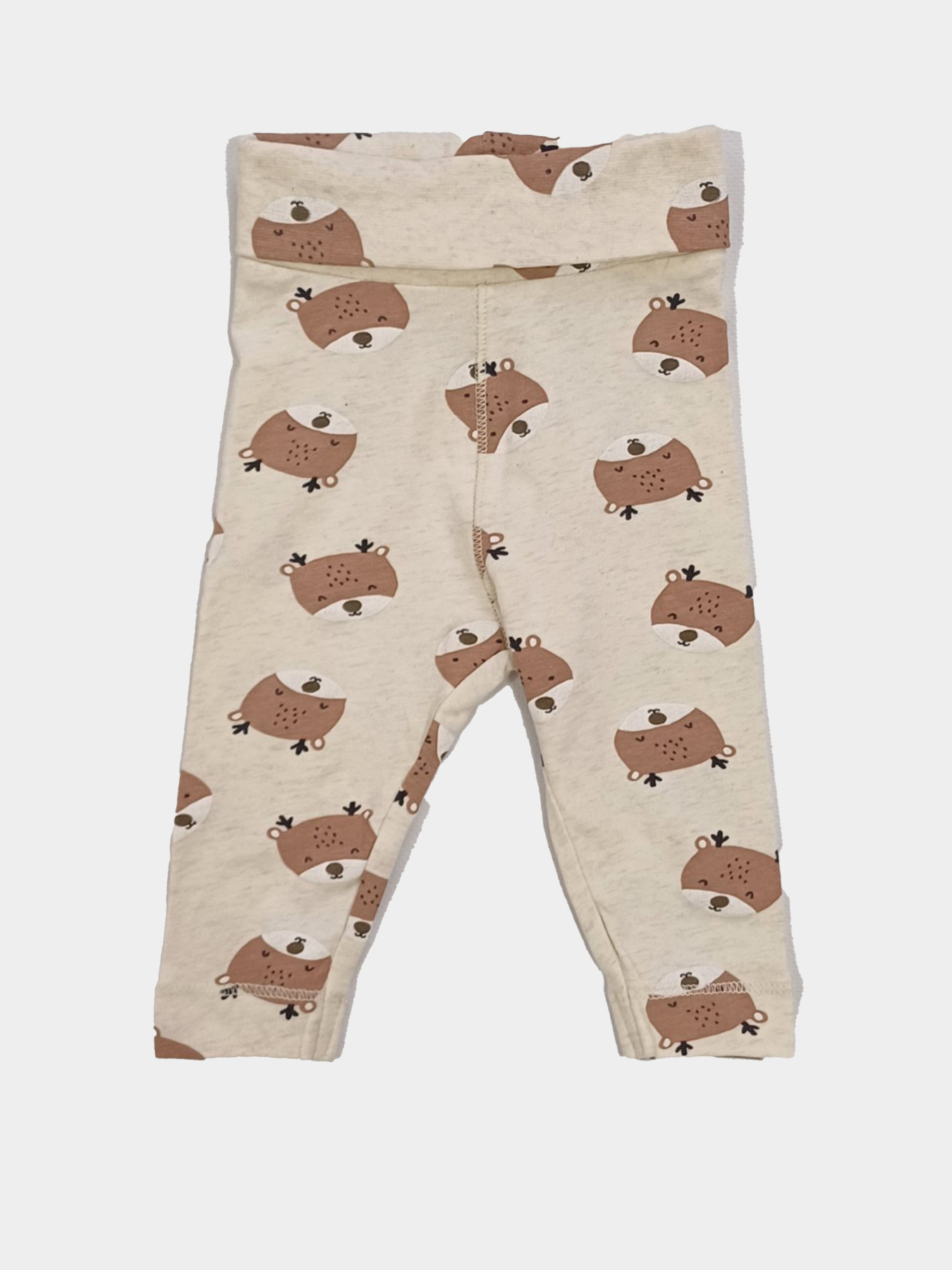 Повседневные штаны H&M модель 9796054kwer_Светло-бежевый Фото