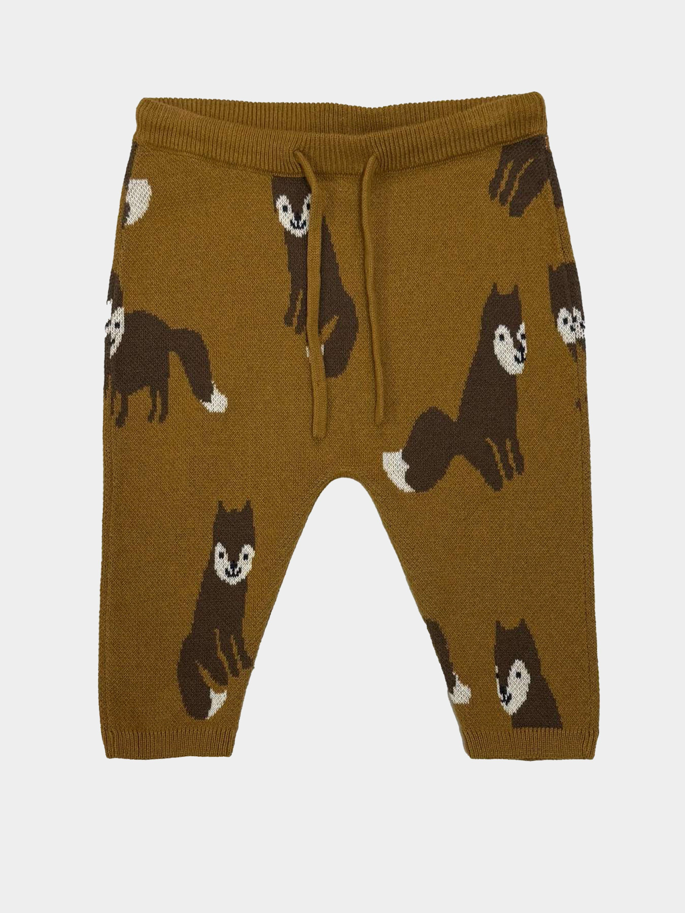 Повседневные штаны H&M модель 5281235kwer_Горчичный Фото