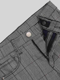 Повседневные штаны H&M модель 4536171kwer_Серо-черный Фото