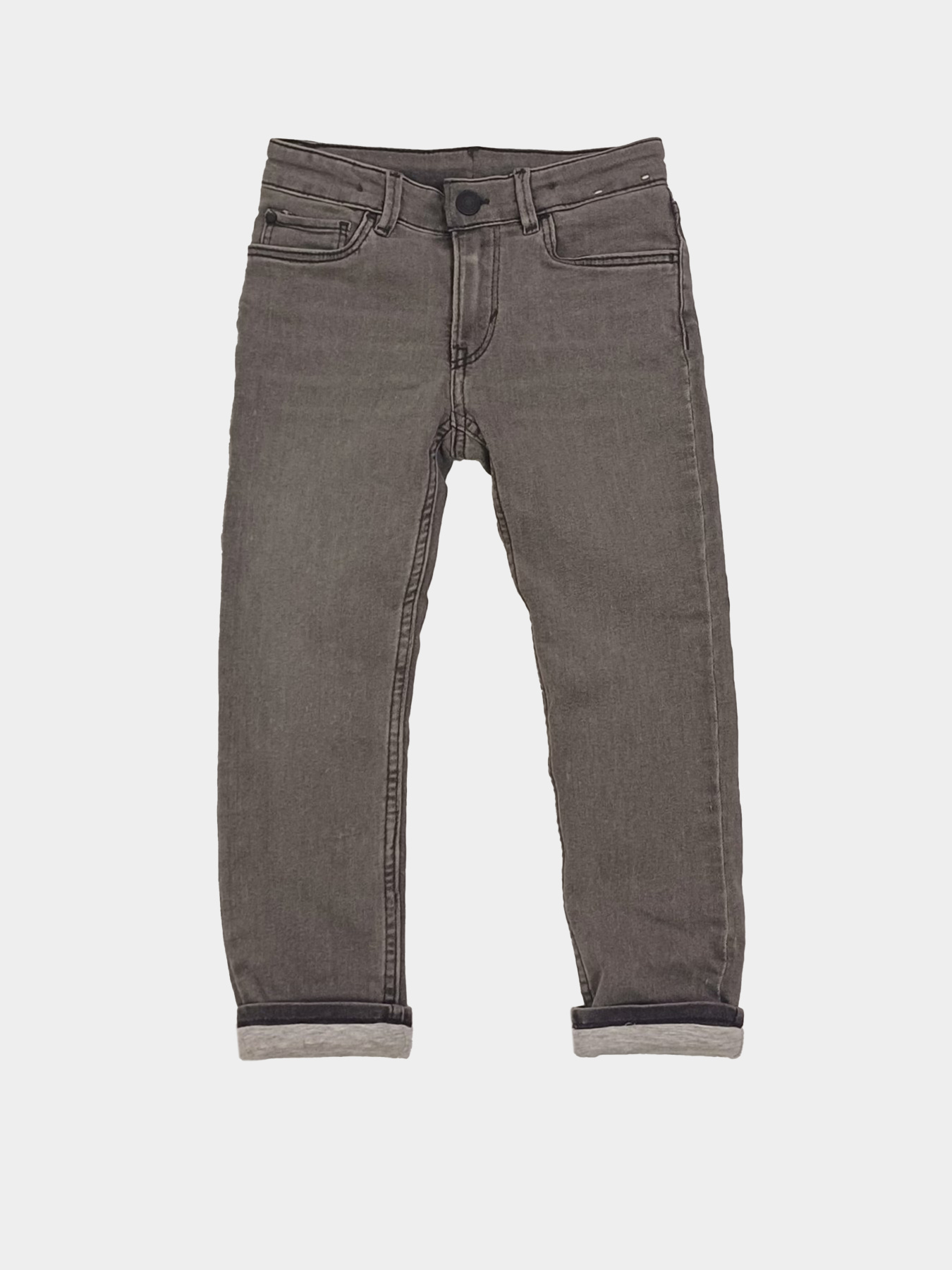 Скинни джинсы H&M модель 9836804kwer_Серый Фото