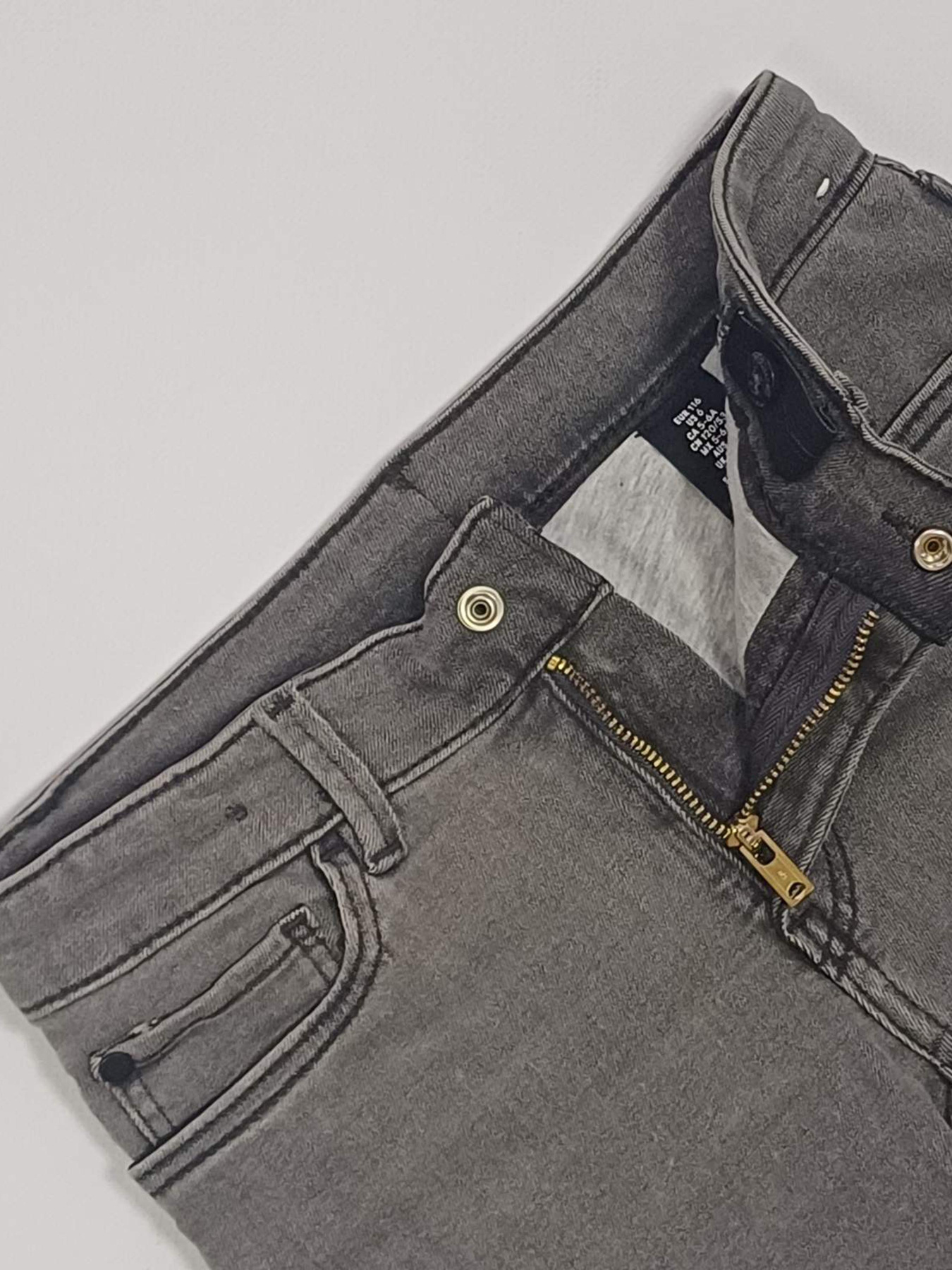 Скинни джинсы H&M модель 9836804kwer_Серый Фото