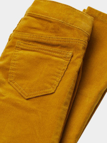 Скинни джинсы H&M модель 9831404kwer_Горчичный Фото