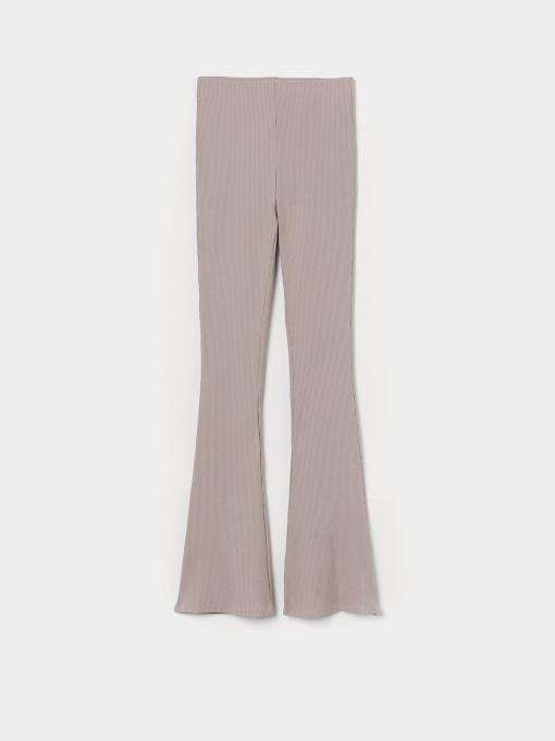 Повседневные штаны H&M модель 9753845arl_Серо-бежевый Фото