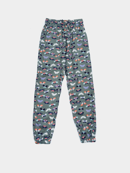 Джоггеры H&M модель 9240863kwer_Зеленый Фото