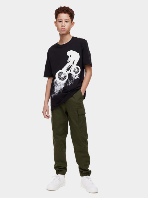 Джоггеры H&M модель 6890147kwer_Хаки Фото