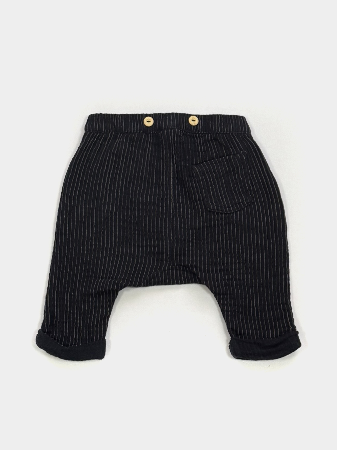 Повсякденні штани H&M модель 7249770kwer_Темно-синий Фото