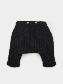 Повсякденні штани H&M модель 7249770kwer_Темно-синий Фото