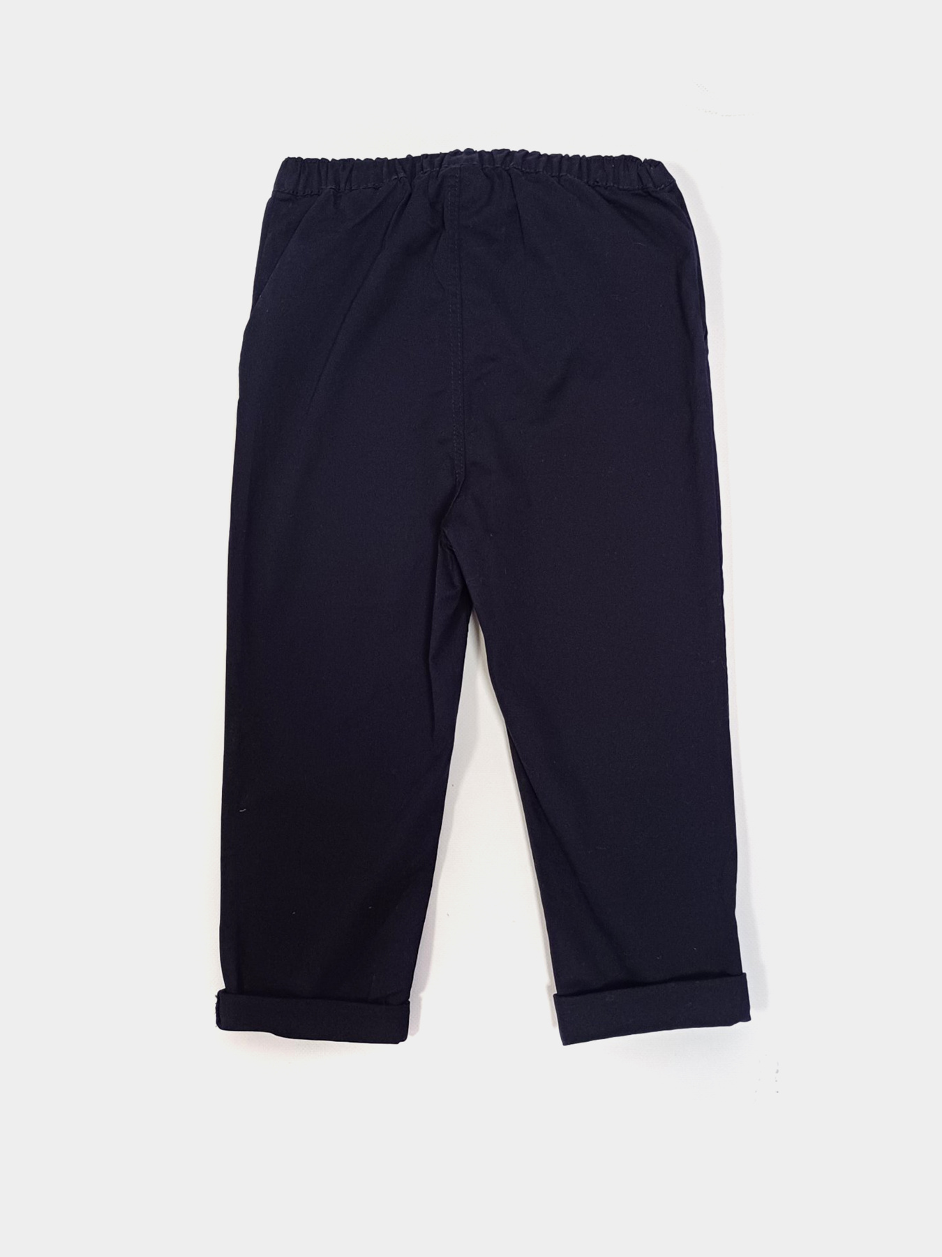 Повседневные штаны H&M модель 9854526kwer_Темно-синий Фото