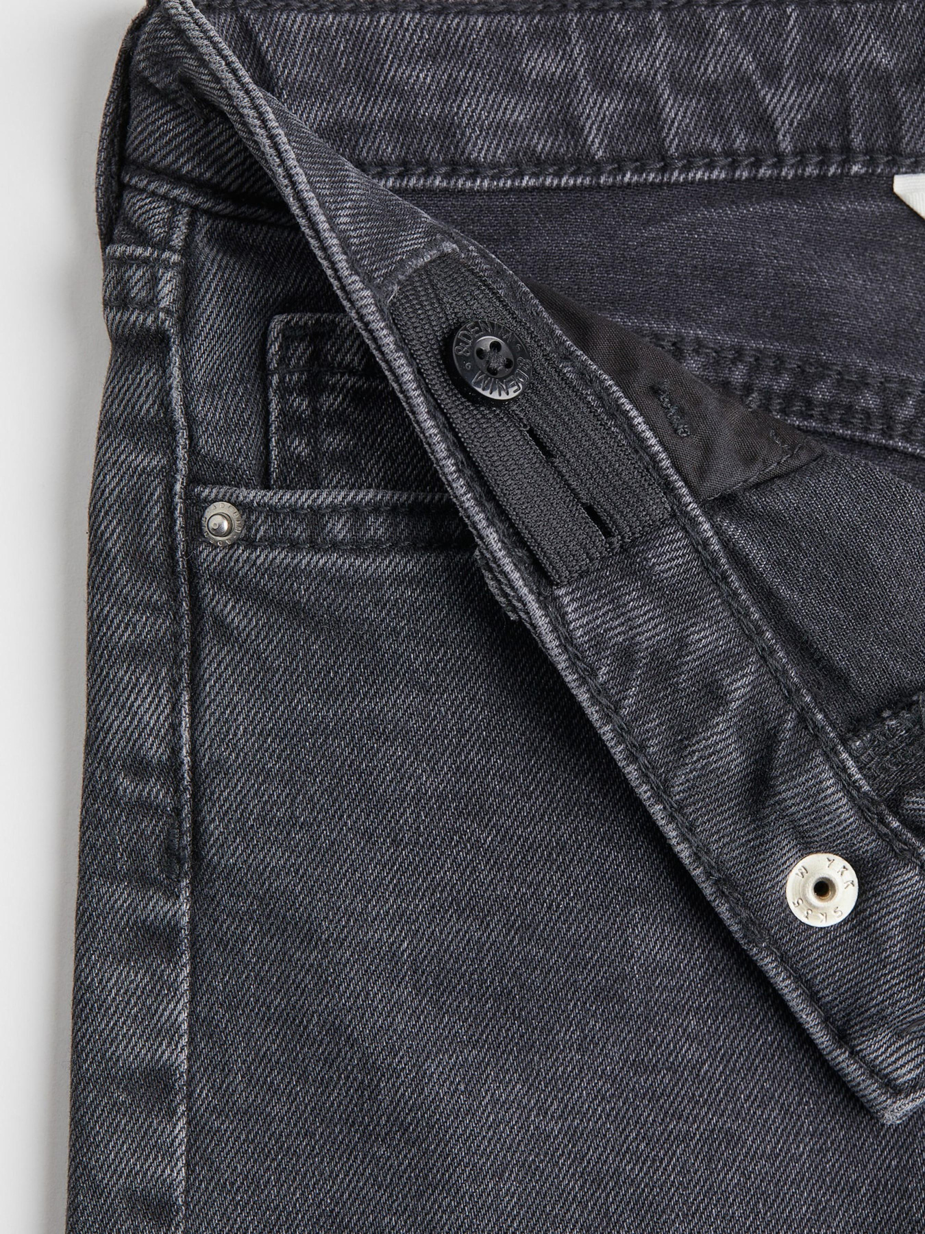 Прямые джинсы H&M модель 10983326kwer_Серый Фото