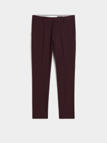 Повседневные штаны H&M модель 7140320ral_Бордовый Повседневные штаны H&M модель 7140320ral_Бордовый Фото