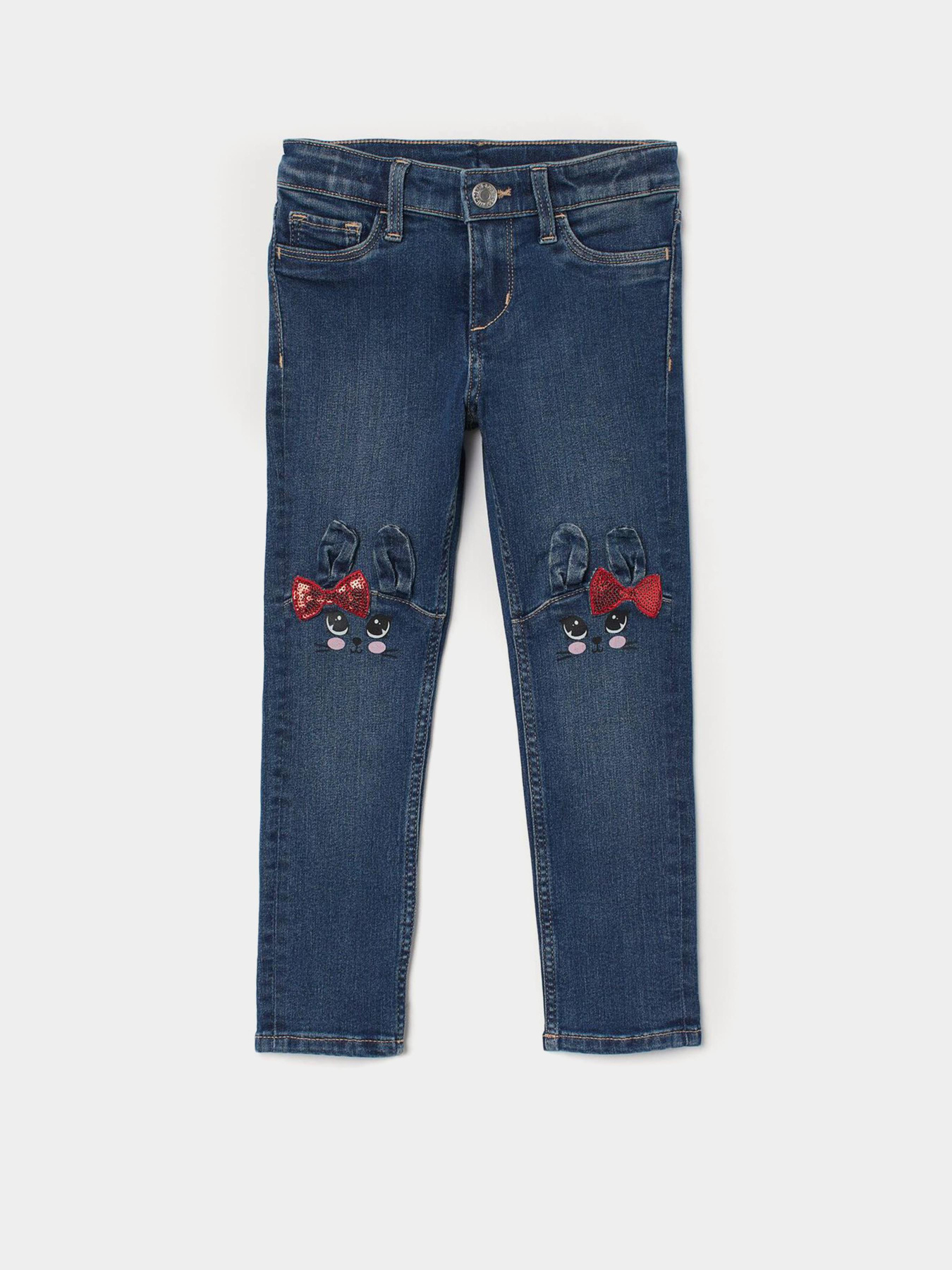 Скинни джинсы H&M модель 8063860kwer_Синий Фото