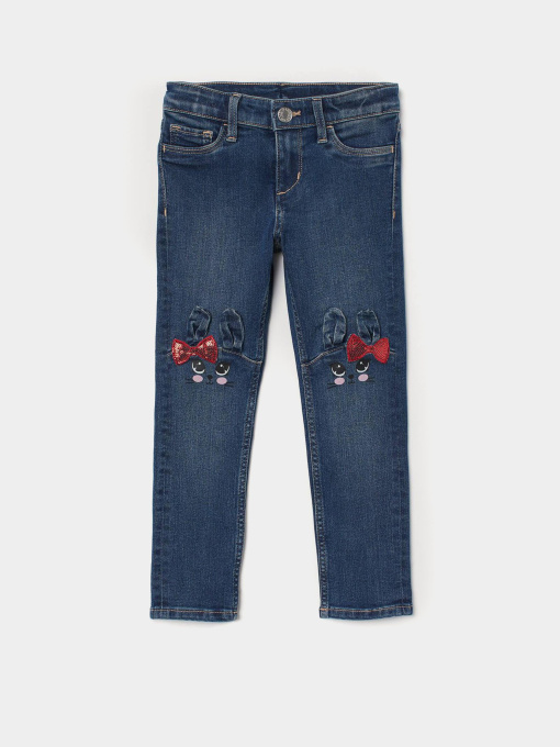 Скинни джинсы H&M модель 8063860kwer_Синий Фото