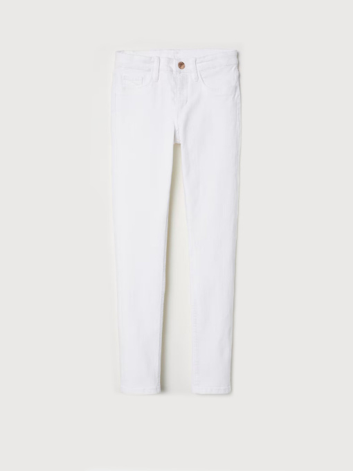Скинни джинсы H&M модель 8019531kwer_Белый Фото