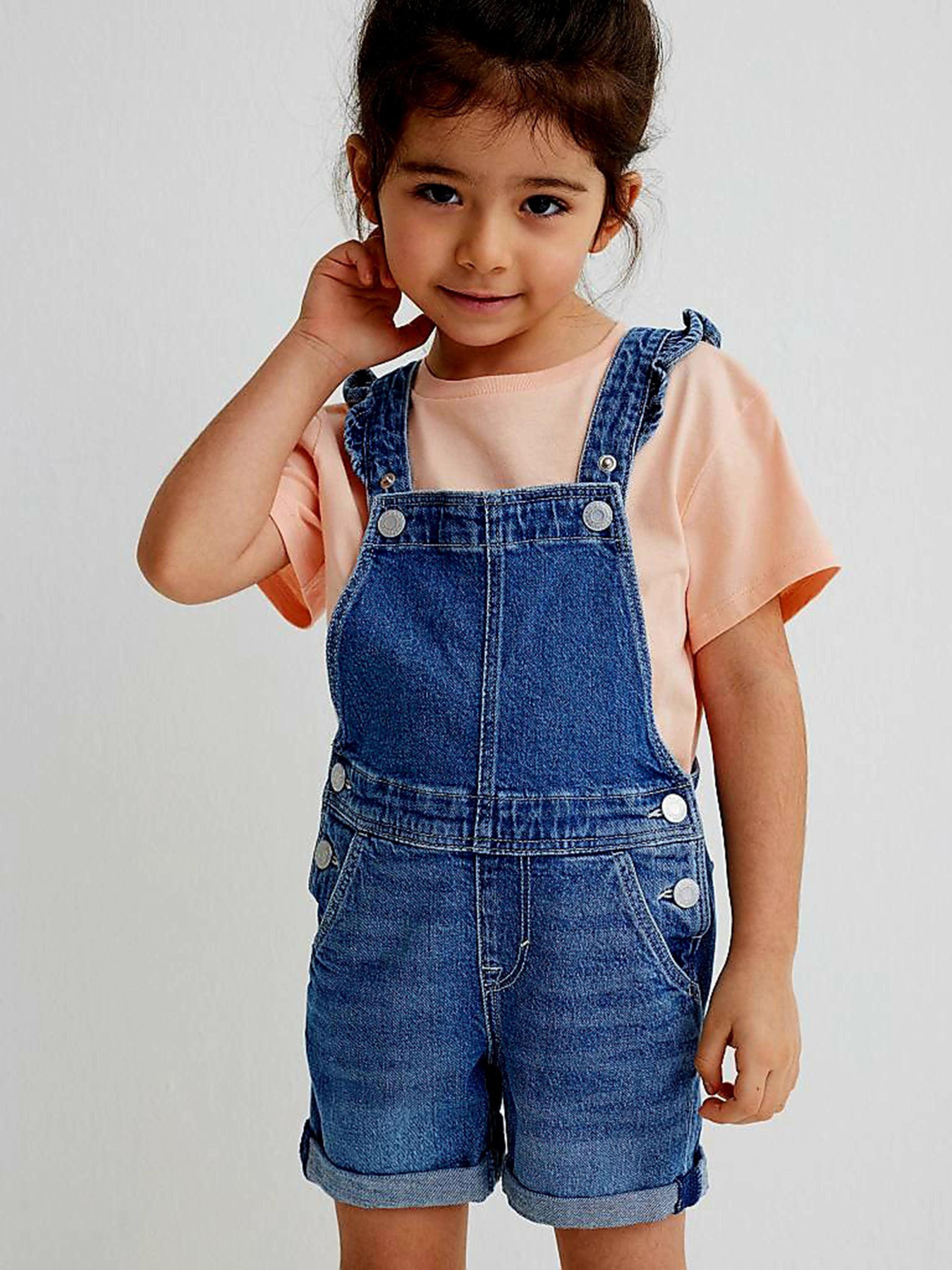 Джинсовий комбінезон H&M модель 9260165kwer_Синий Фото