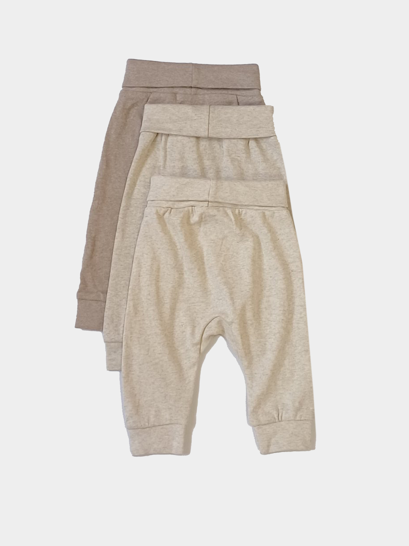 Джогери H&M модель 8143076kwer_Светло-бежевый Фото