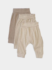 Джогери H&M модель 8143076kwer_Светло-бежевый Фото