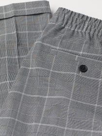 Брюки повседневные H&M модель 7664022wer_Серо-белый Фото