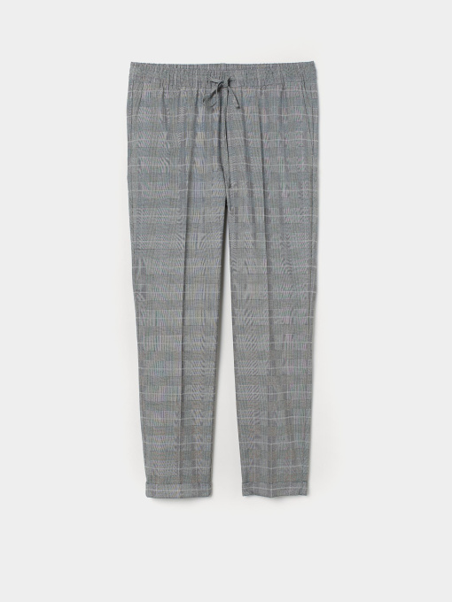 Брюки повседневные H&M модель 7664022wer_Серо-белый Фото