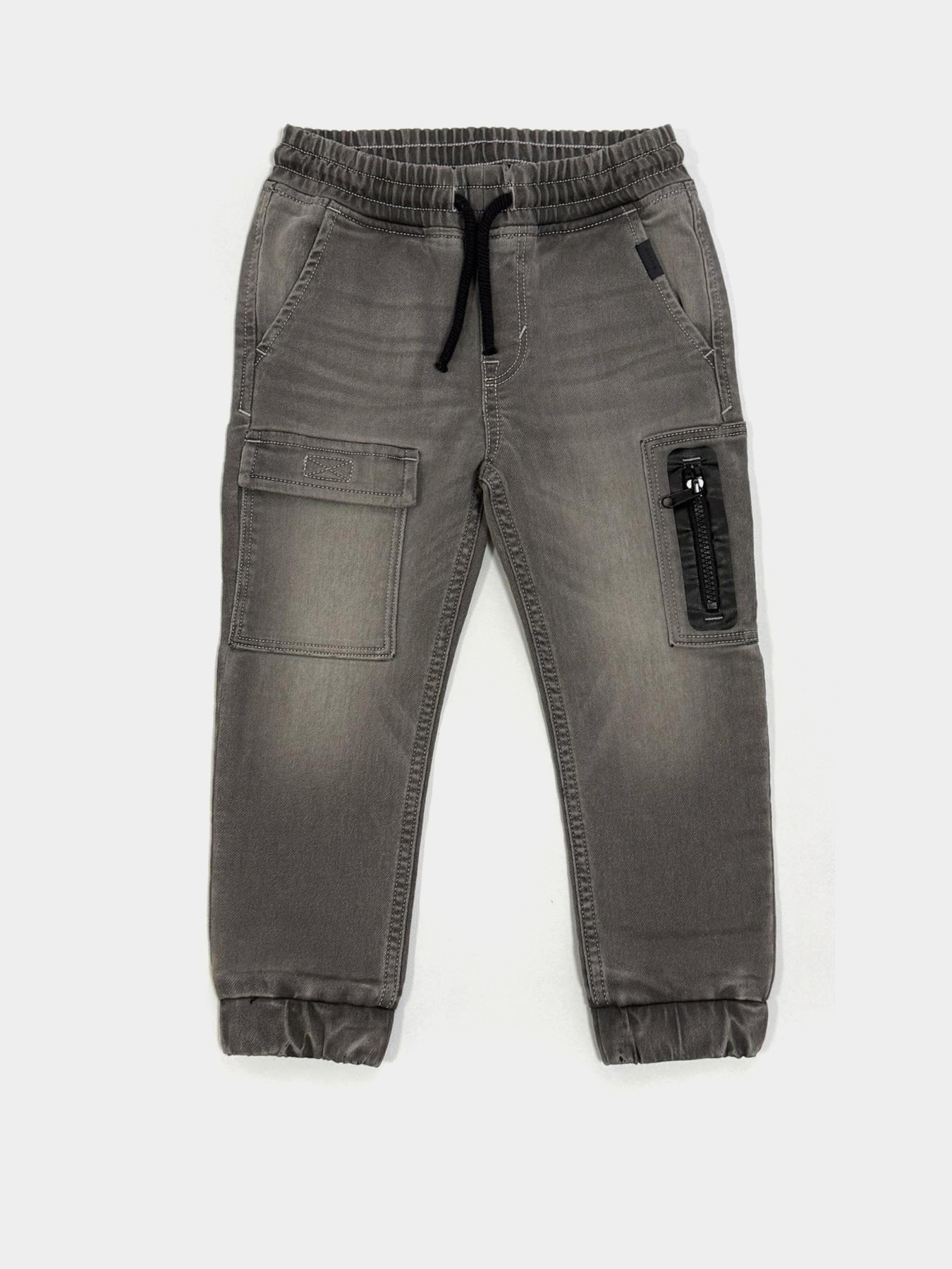 Скинни джинсы H&M модель 2233134kwer_Серый Фото