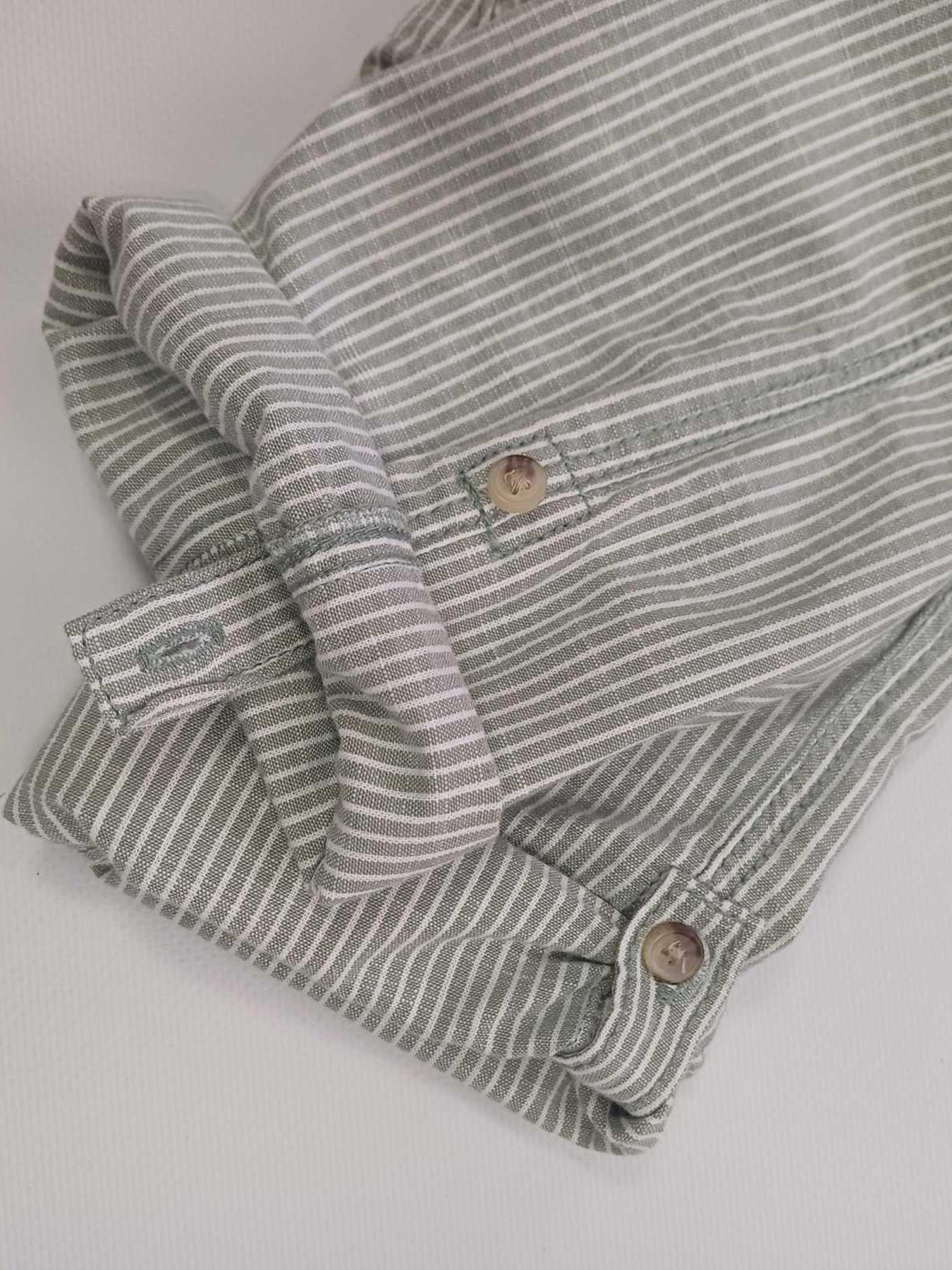 Повсякденні штани H&M модель 9433515kwer_Зелено-белый Фото