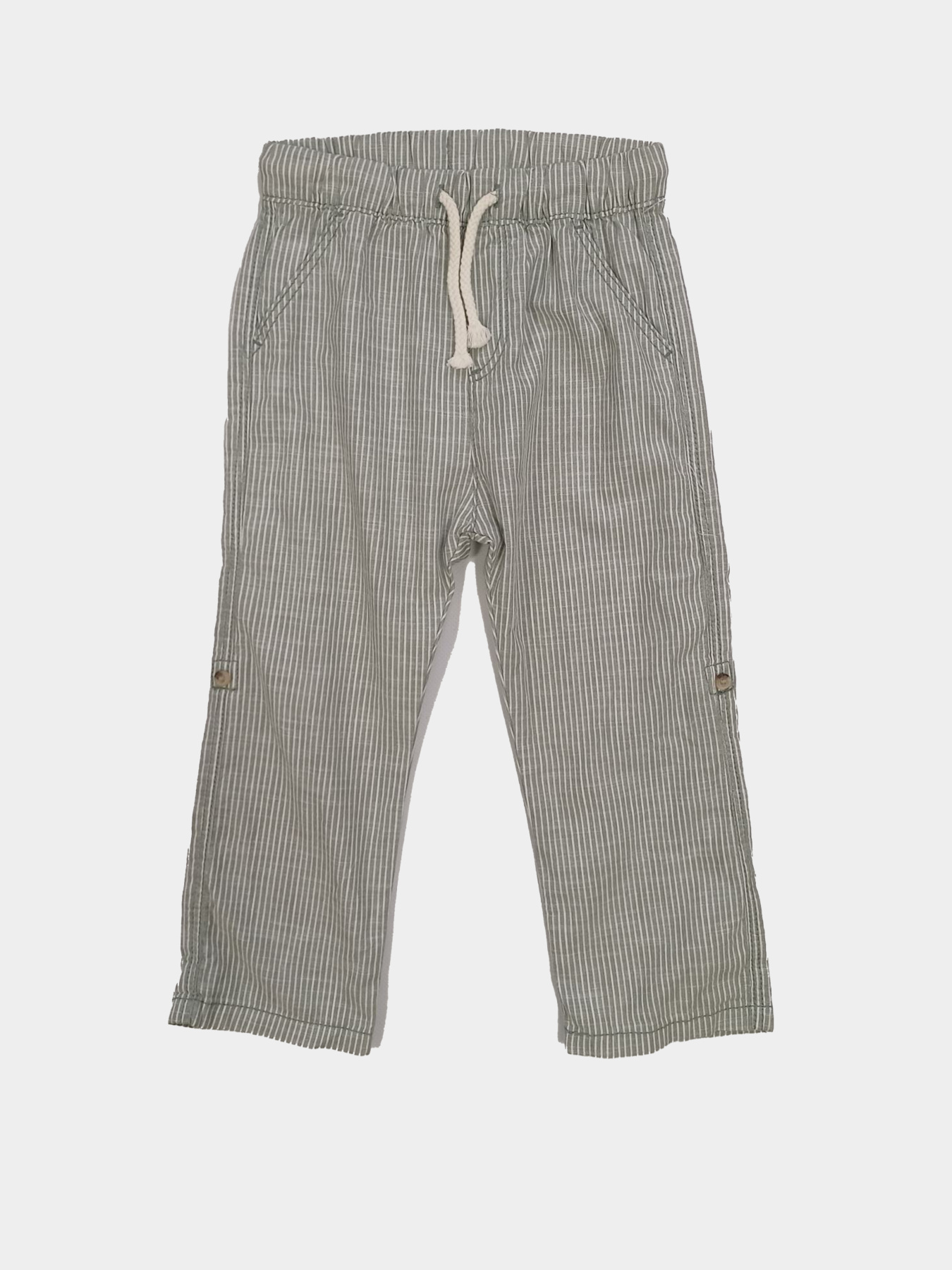 Повсякденні штани H&M модель 9433515kwer_Зелено-белый Фото