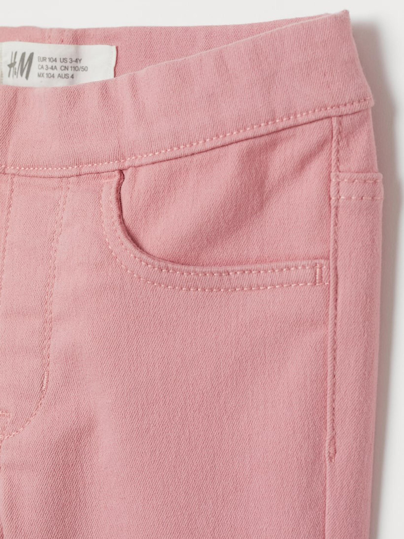 Скинни джинсы H&M модель 8527801kwer_Розовый Фото