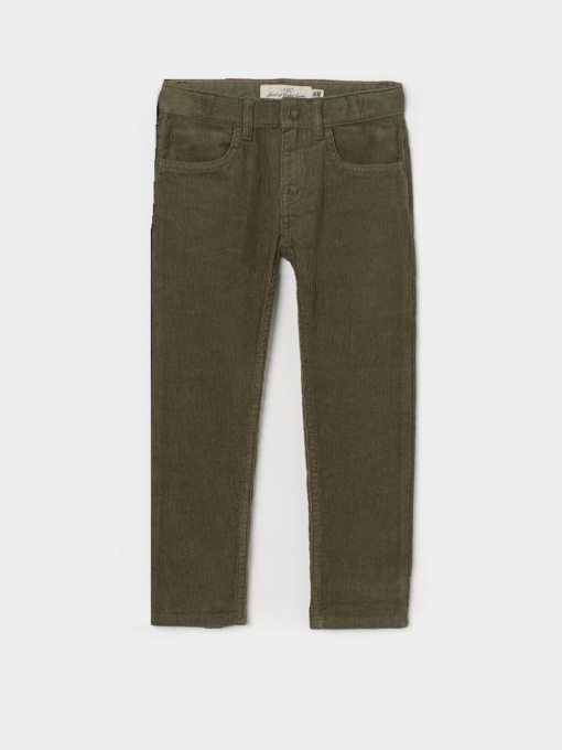 Брюки повседневные H&M модель 7556410kwer_Хаки Фото