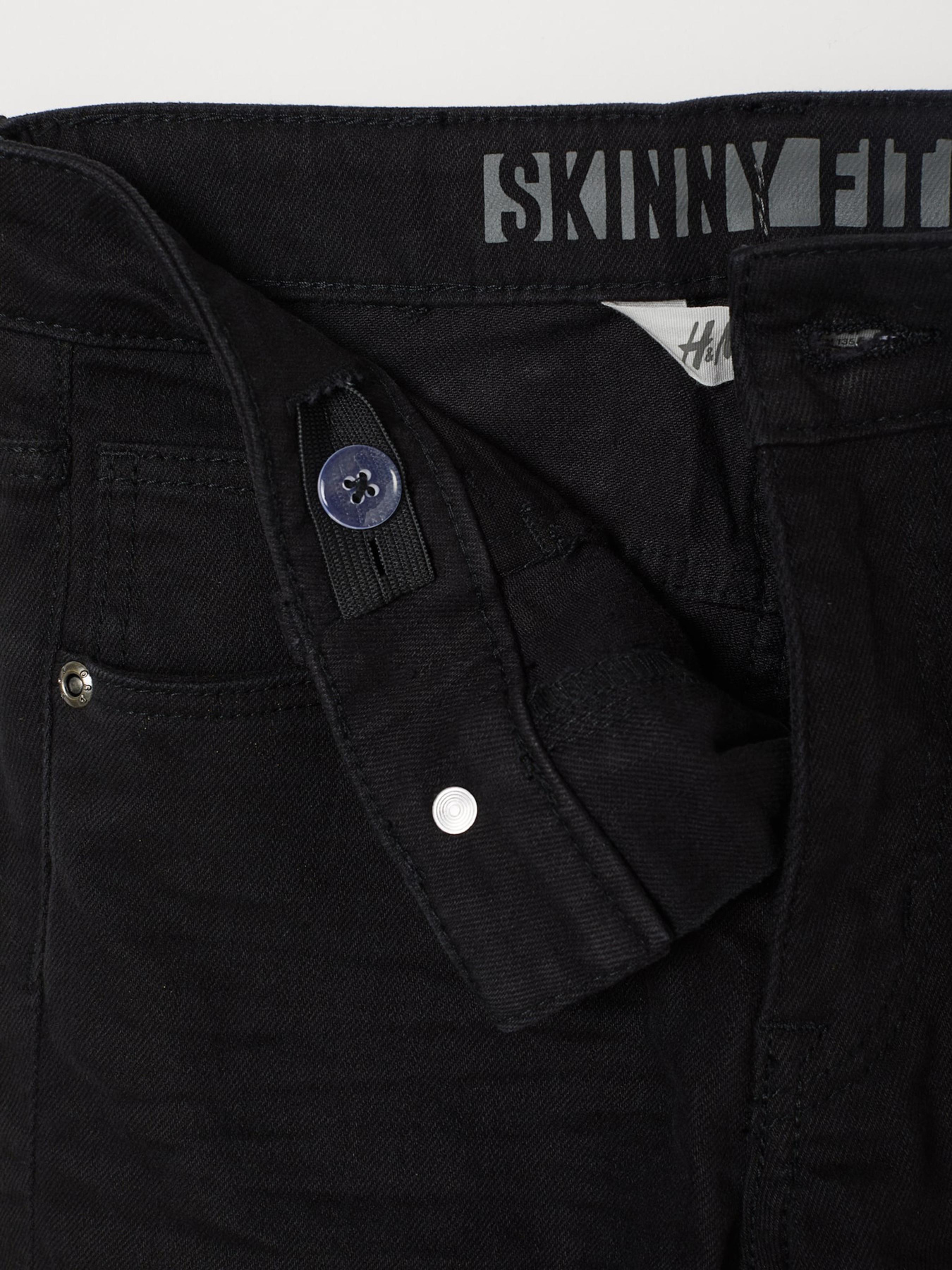 Скинни джинсы H&M модель 7875920kwer_Черный Фото