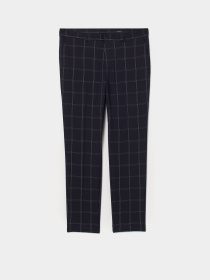 Брюки классические H&M модель 8436141wer_Темно-синий Фото