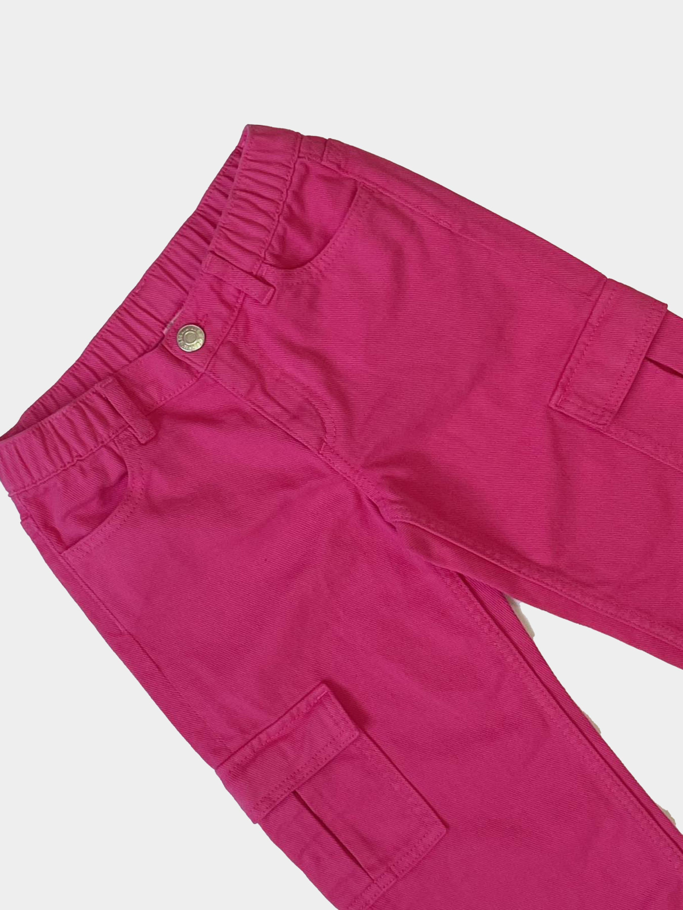 Прямые джинсы H&M модель 1411789kwer_Малиновый Фото