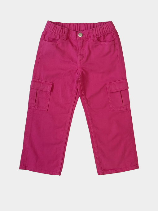 Прямые джинсы H&M модель 1411789kwer_Малиновый Фото