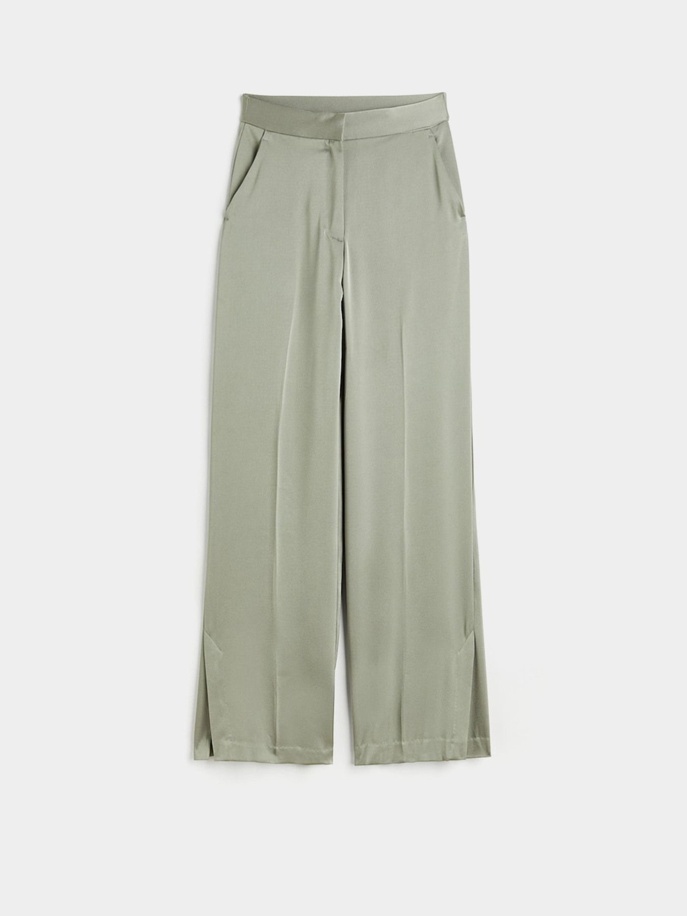 Повседневные штаны H&M модель 1117372wer_Оливковый Фото