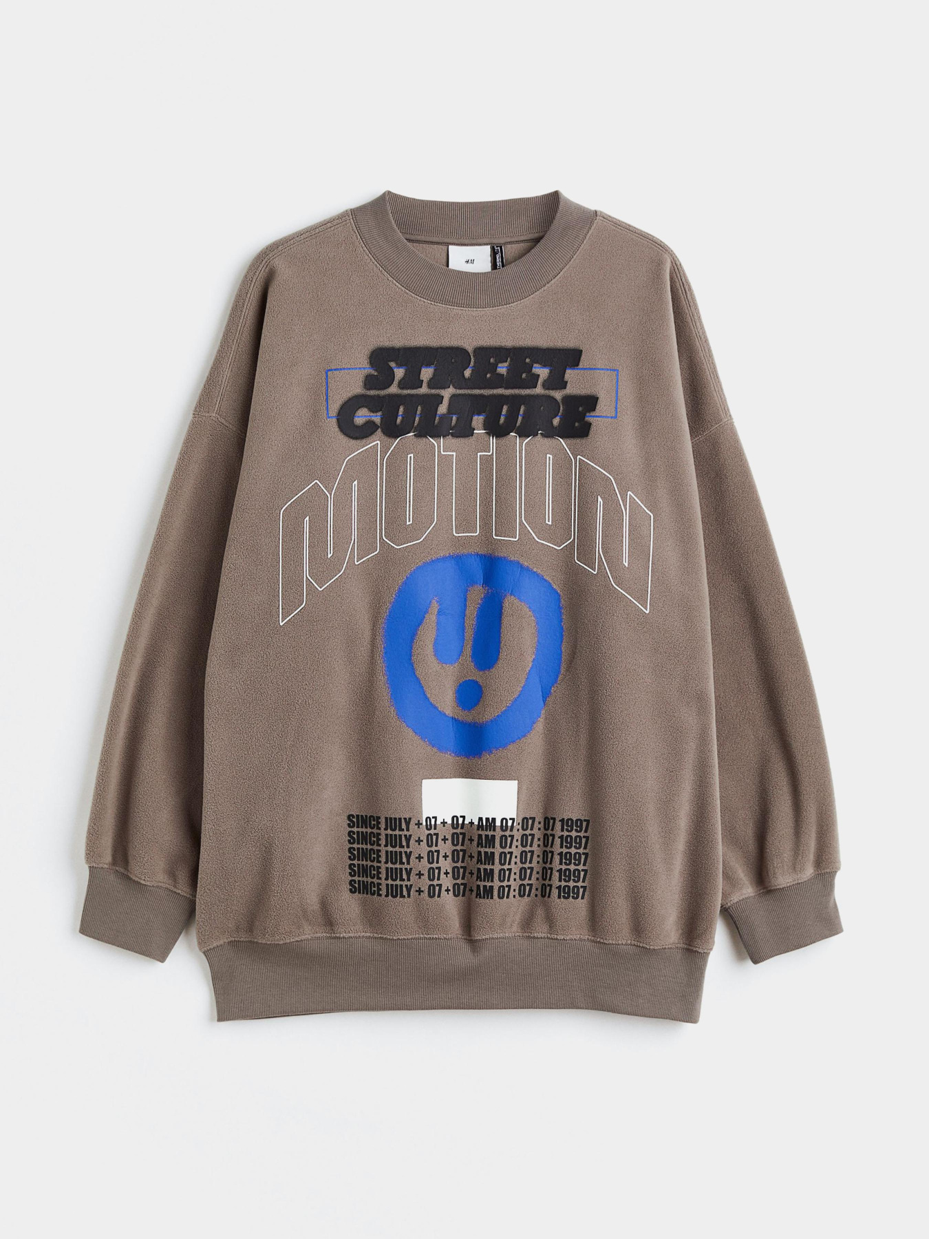 Свитшот H&M модель 1124543arl_Темно-бежевый Фото