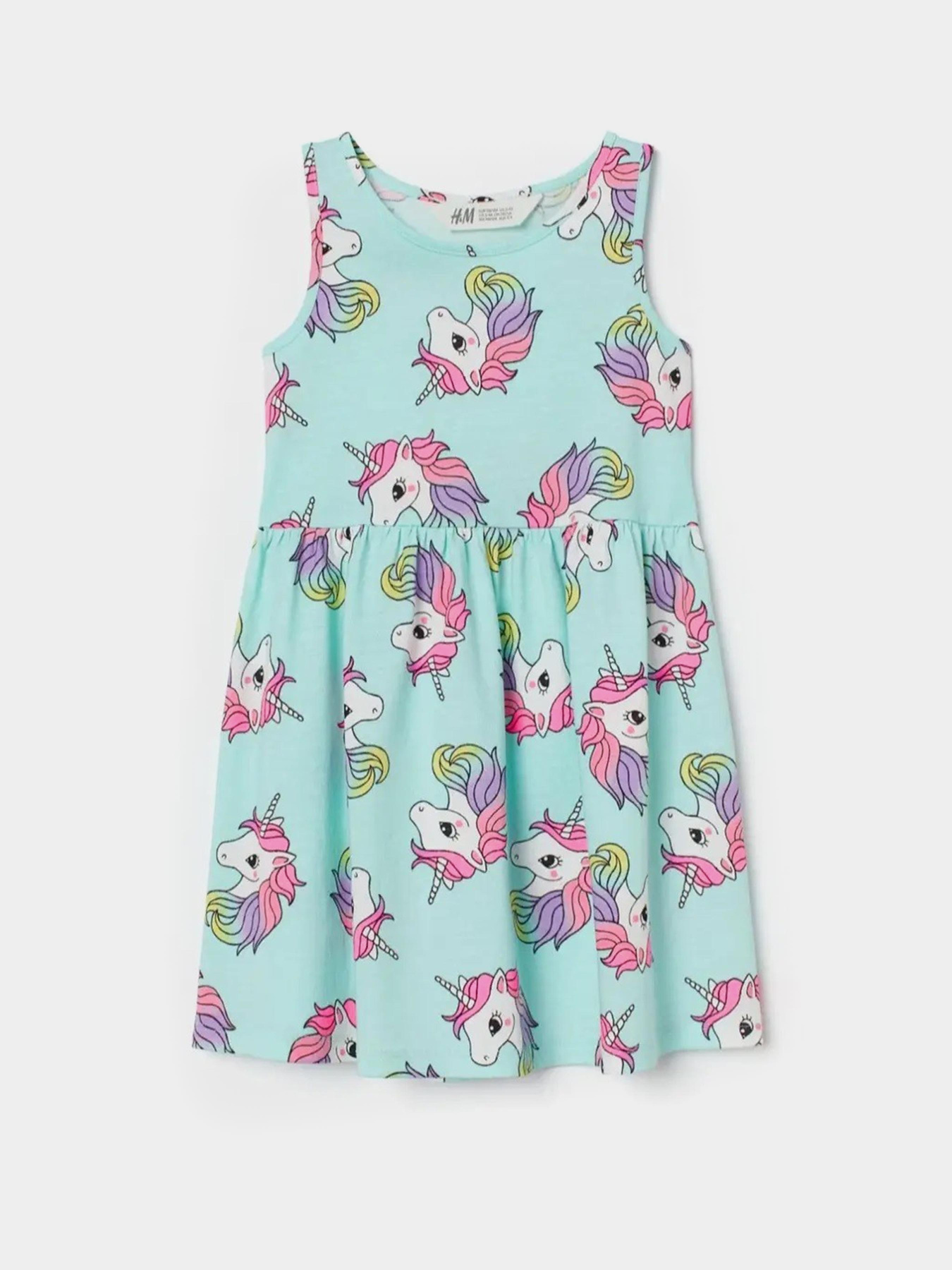 Сукня міді H&M модель 7396591kwer_Мятный Фото