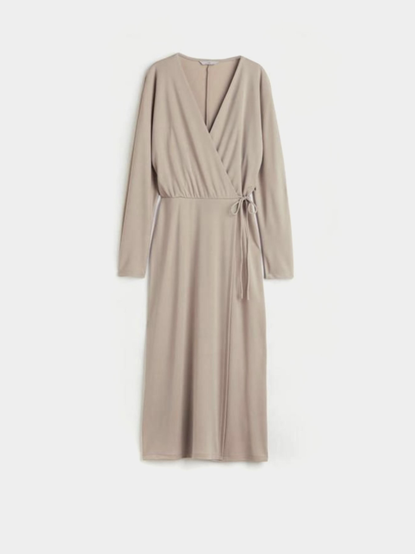 Сукня міді H&M модель 10580855wer_Бежевый Фото